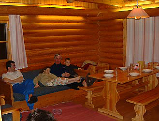 Un intérieur ... boisé ... bien agréable !