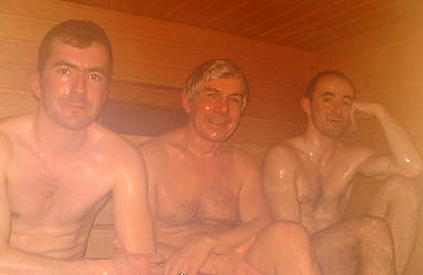 Les vertus du sauna...