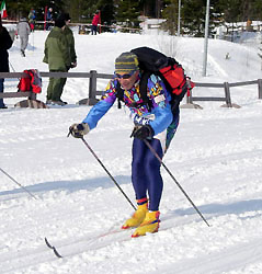 Roland à l'arrivée.