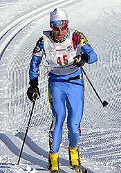 Pierre à la mi-course