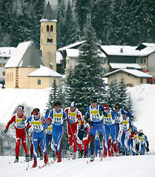 Le groupe de tête