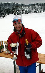 ... sans oublier 2 bouteilles pour Pierre (3° 15 km classique) ...