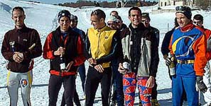 Podium du 20 km Libre