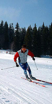 Laurent en plein virage...