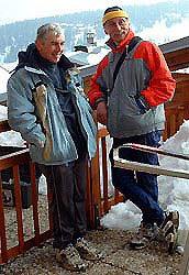 Serge et Jacky semblent plus décontractés...